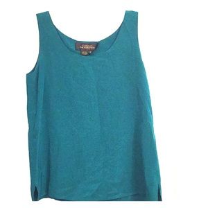 💯 SILK Nordstrom tank shell with lining